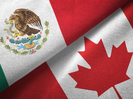 加拿大 - 墨西哥贸易关系/国旗